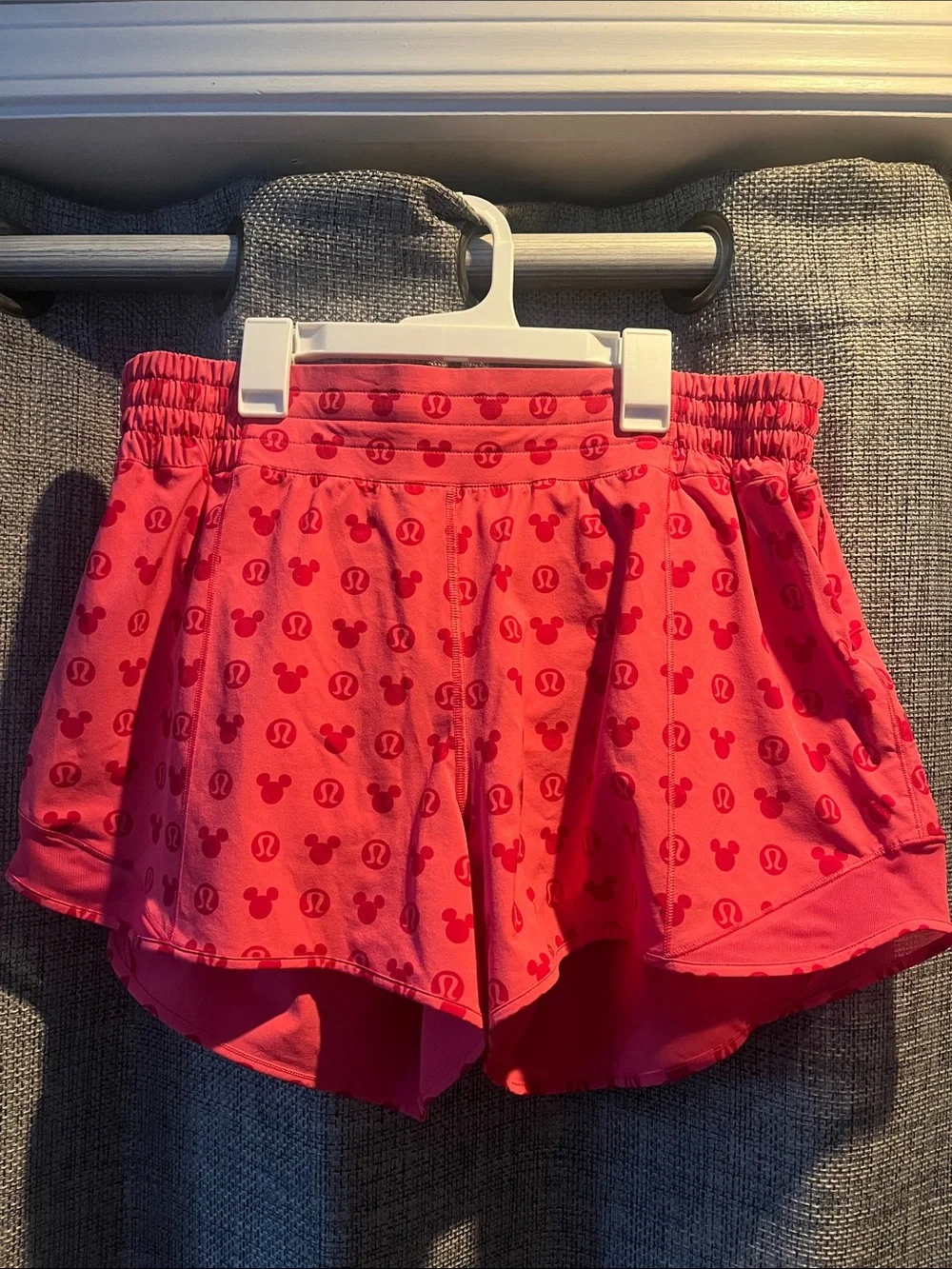 Lululemon x Disney Hotty Hot High Rise Running Shorts (14) - Picture 1 of 9